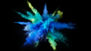 Macbook Pro Color Explosion Art Wallpaper