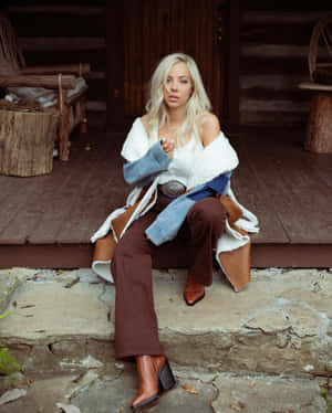 Mackenzie Porter Rustic Style Sitting Wallpaper