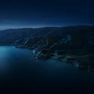 Macos Big Sur Night View Wallpaper