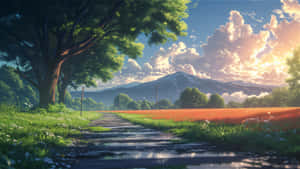 Macos Tahoe Scenic Wallpaper Wallpaper