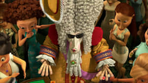 Madagascar3 Captain Dubois Disguise Wallpaper