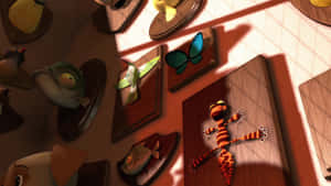 Madagascar3 Marty Camouflage Wallpaper