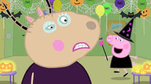 Madame Gazelle Teaching Students In The Classroom Wallpaper