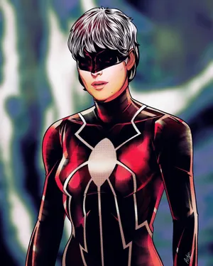 Madame Web Comic Art Wallpaper