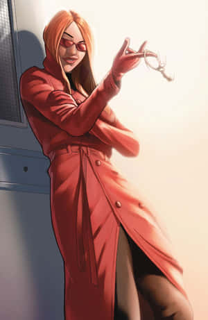 Madame Web Comic Art Wallpaper