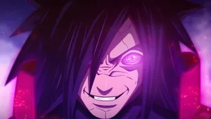 Madara Uchiha Intense Glare Wallpaper