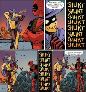 Madcap Character Engaging In Thrilling Activity Wallpaper