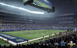 Madden Nfl 22 Action-packed Game Scene Wallpaper