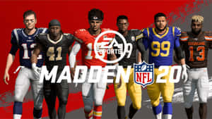 Madden Nfl 22 Action-packed Gameplay Wallpaper