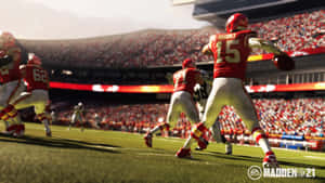 Madden Nfl 22 Dynamic Gameplay Action Wallpaper