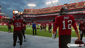 Madden Nfl 22 - Dynamic Gameplay On Next-gen Consoles Wallpaper