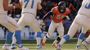 Madden Nfl 22 Exciting Gameplay In Action Wallpaper