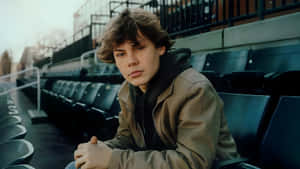 Maddox Batson Casual Portrait Wallpaper