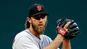 Madison Bumgarner Close Up Wallpaper