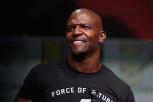 Madison Generals Linebacker Terry Crews In Action Wallpaper