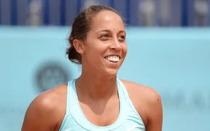 Madison Keys Smiling For Desktop Wallpaper