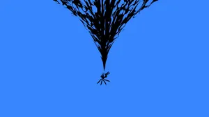 Madness_ Descent_ Blue_ Background Wallpaper