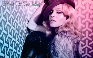 Madonna Styling In A Classic Fedoras Hat Wallpaper