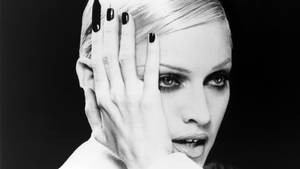 Madonna With Sleek Retro Hair Wallpaper