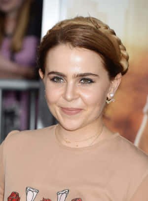 Mae Whitman Glowing In Sunshine Wallpaper