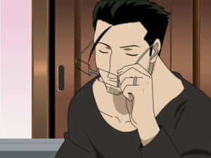 Maes Hughes Displaying His Love For His Family Wallpaper