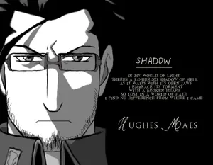 Maes Hughes From Fullmetal Alchemist Smiling Wallpaper
