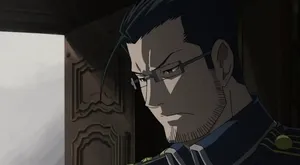 Maes Hughes From Fullmetal Alchemist With A Caring Smile Wallpaper