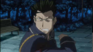 Maes Hughes In A Thoughtful Stance Wallpaper