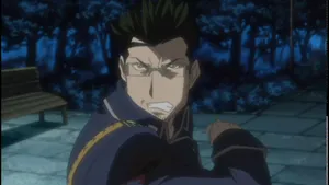 Maes Hughes In A Thoughtful Stance Wallpaper