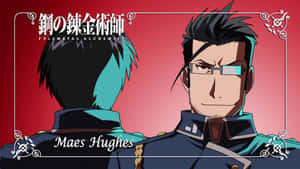 Maes Hughes - The Intelligent And Committed Investigator Of The Amestris Military Wallpaper