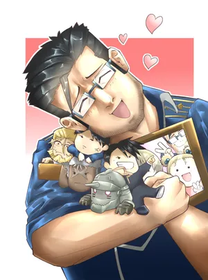 Maes Hughes, The Lovable Intelligence Officer Wallpaper