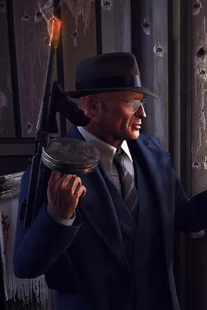 Mafia Ii Character Gangsters With Guns Wallpaper