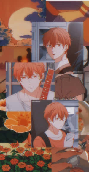 Mafuyu Sato Anime Collage Wallpaper