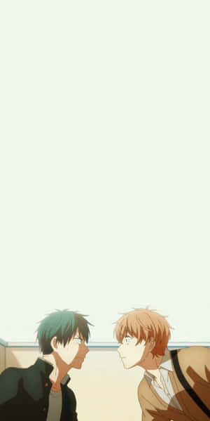 Mafuyuand Uenoyama Anime Moment Wallpaper