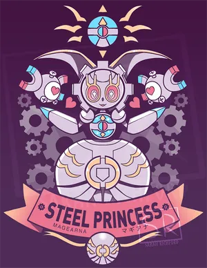 Magearna The Steel Princess Wallpaper