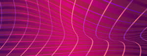 Magenta Waves Abstract Wallpaper