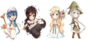 Magi The Kingdom Of Magic Chibi Wallpaper