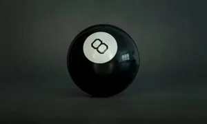 Magic Eight Ball Prediction Toy Wallpaper