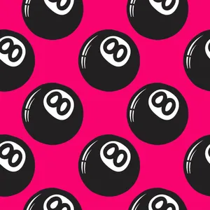 Magic Eight Balls Pattern.jpg Wallpaper