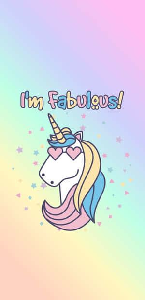 Magical And Adorable Cute Unicorn Wallpaper