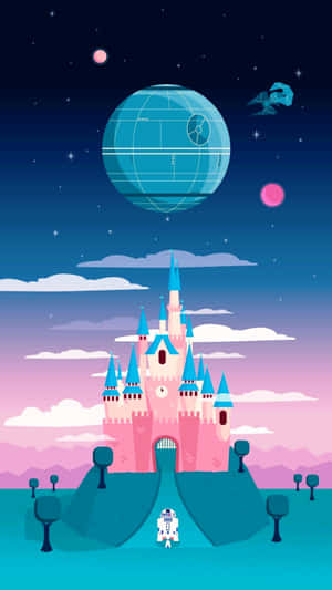 Magical Disney Castle At Twilight Wallpaper