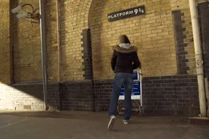 Magical Entrance To Platform 9 3/4 Wallpaper