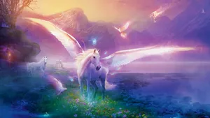 Magical Forest At Twilight Wallpaper