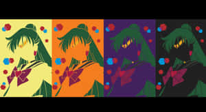 Magical Guardian And Time Traveler, Sailor Pluto Wallpaper