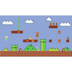 Magical Mushroom Kingdom Landscape Wallpaper