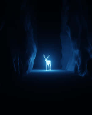 Magical Patronus In A Mystical Forest Wallpaper