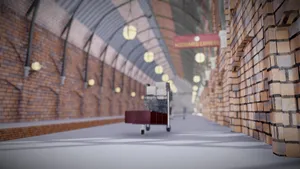 Magical Platform 9 3/4 At Kings Cross Station Wallpaper