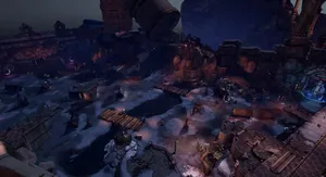 Magical Sunrise In Fantasy Kingdom Wallpaper