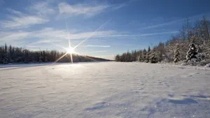 Magical Winter Wonderland Wallpaper