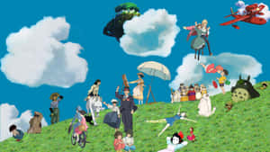 Magical World Of Studio Ghibli Art Wallpaper